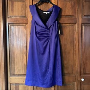 Evan Picone collared sheath dress